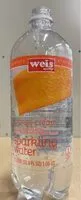 Mängden socker i Weis Orange Cream Sparkling Water