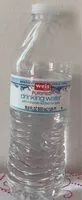 Mängden socker i Purified Drinking Water