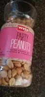 Mängden socker i Weis party peanuts