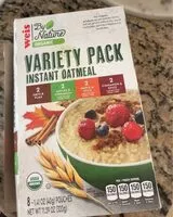 Mängden socker i Instant oatmeal