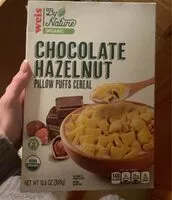 Mängden socker i Chocolate hazelnut pillow puffs cereal