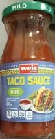 Mängden socker i Mild Taco Sauce