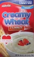 Mängden socker i Creamy Wheat