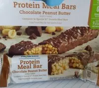 Mängden socker i Chocolate peanut butter protein meal bars, chocolate peanut butter