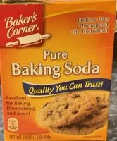 Mängden socker i Pure Baking Soda