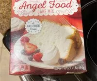 Mängden socker i Angel food cake mix