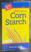 Mängden socker i Corn Starch
