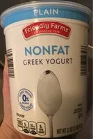 Mängden socker i Plain greek nonfat yogurt