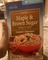 Mängden socker i Maple & brown sugar