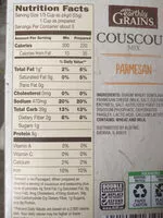 Mängden socker i Couscous mix