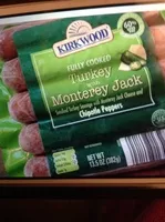 Mängden socker i Turkey Sausages with Monterey Jack and Chipotle Peppers