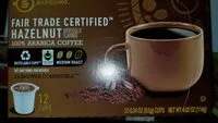Mängden socker i Hazelnut Coffee Pods