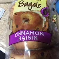 Mängden socker i Cinnamon raisin bagel
