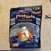 Mängden socker i Pretzels filled with peanut butter, peanut butter
