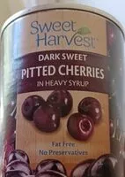 Mängden socker i Dark sweet pitted cherries