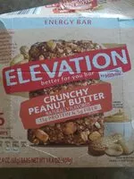 Mängden socker i Elevation energy bar peanut butter