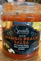 Mängden socker i Specially selected mild mango peach salsa