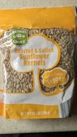 Mängden socker i Southern grove, roasted & salted sunflower kernels