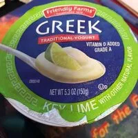 Mängden socker i Key lime greek traditional yogurt, key lime