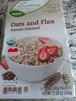 Mängden socker i Oats $ flax