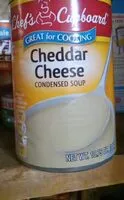 Mängden socker i Cheddar Cheese Condensed Soup