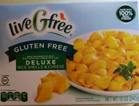 Mängden socker i Livegfree deluxe rice shells & cheese