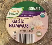 Mängden socker i Organic garlic hummus