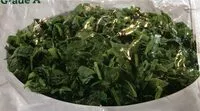 Mängden socker i Organic chopped spinach