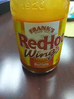 Mängden socker i Red Hot Wings Sauce, Buffalo