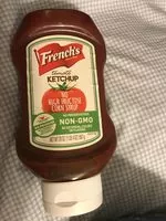 Mängden socker i French's, tomato ketchup