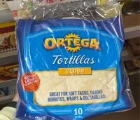 Mängden socker i Tortillas