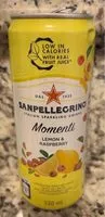 Mängden socker i Momenti Lemon & Raspberry