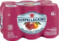 Mängden socker i Sparkling water melograno ara of size
