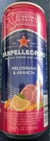 Mängden socker i Melograno & Arancia italian soda