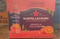 Mängden socker i Arancia & Fico D’India italian sparking drinks