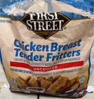 Mängden socker i Chicken breast tender fritters