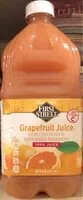 Mängden socker i Grapefruit Juice