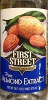 Mängden socker i Pure Almond Extract