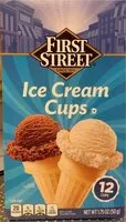 Mängden socker i Ice Cream Cups