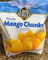 Mängden socker i First street mango chunks