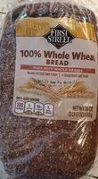 Mängden socker i First Street 100% Whole Wheat Bread