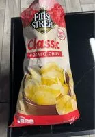 Mängden socker i First street classic potato chips