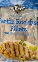 Mängden socker i Pacific Rockfish Fillet Skinless