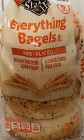 Mängden socker i First Street Pre-Sliced Everything Bagels
