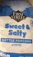 Mängden socker i Sweet & salty popcorn
