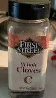 Mängden socker i Whole cloves c