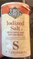 Mängden socker i Iodized Salt