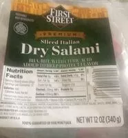 Mängden socker i Premium sliced italian dry salami