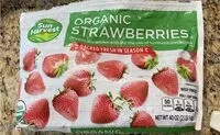 Mängden socker i Organic strawberries