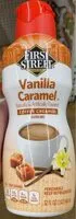 Mängden socker i First street vanilla caramel coffee creamer